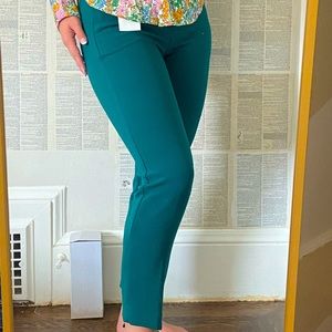 JCrew Cameron Green slim crop pant